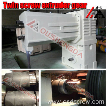 twin screw extruder gearbox for PVC extruder machine